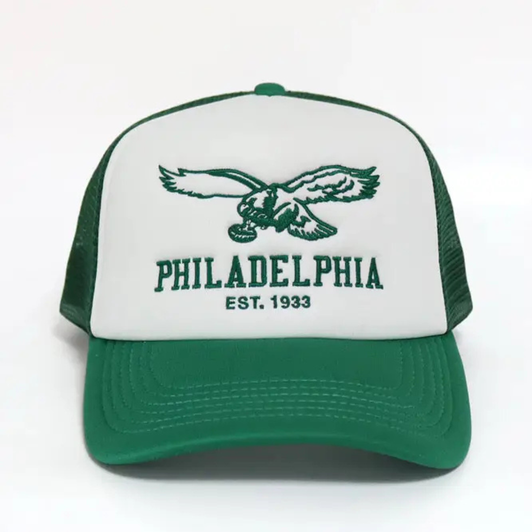 Philadelphia Eagles Trucker Hat – Belleville Market display picture 2