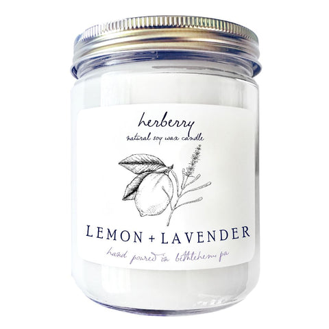 Lemon + Lavender, 14 oz