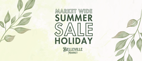 The Summer Sale Holiday Is Here: Save Up to 75% at Belleville Market