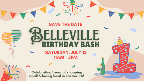 You're Invited: Belleville 1st Birthday Bash