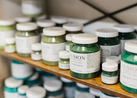 Fusion Mineral Paint available at Belleville Market in Easton, PA