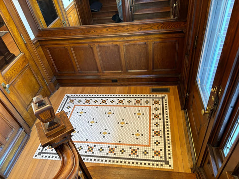 Vinyl Floorcloths: The Stylish, Washable Rug Your Home Has Been Waiting For