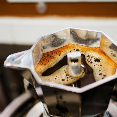 Bialetti Iconic Moka Pot Italian Coffee & Stovetop Espresso Maker, Silver, 9 Cups