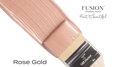 Rose Gold Metallic Paint - Fusion Mineral Paint, 8.45oz/250ml