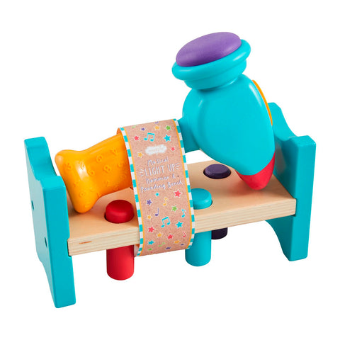 Musical Light Up Hammer & Pounding Bench Set