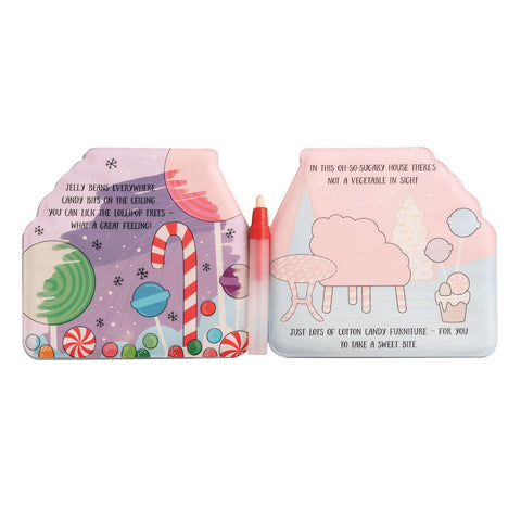 Christmas Water Wizard Book - Candyland