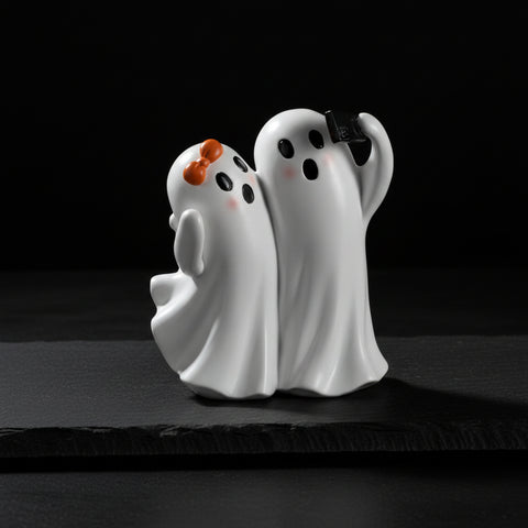 Ghost Couple Taking Selfie 6"
