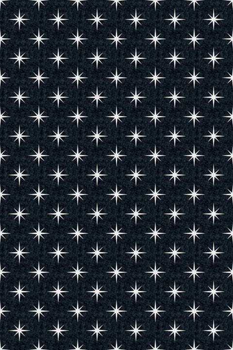 C+H Designs "Starry Night" Vinyl Floorcloth - Spicher & Co.