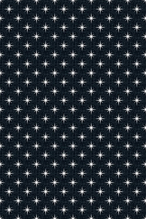 C+H Designs "Starry Night" Vinyl Floorcloth - Spicher & Co.