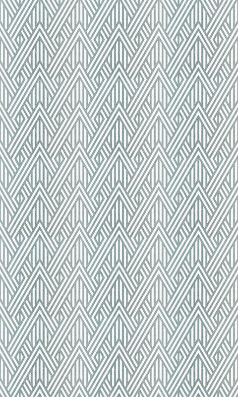 C+H Designs "Striped City" Vinyl Floorcloth - Spicher & Co.