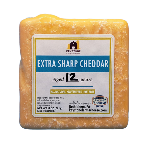 12 Year Aged Cheddar