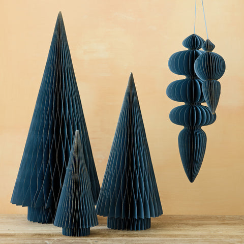 18" Jewel Box Honeycomb Tree - Sapphire
