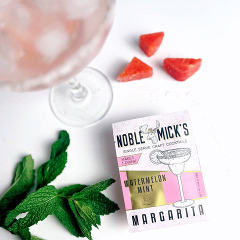 Noble Mick's Single Serve Craft Cocktail - Watermelon Mint Margarita