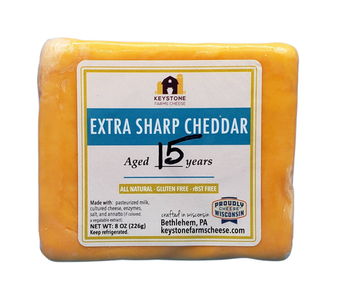 15 Year Aged Cheddar - Keystone Cheese