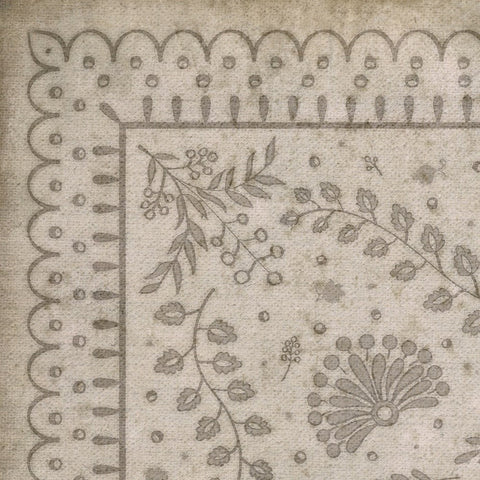 Williamsburg Cozens "The Little Turtle Dove" Vinyl Floorcloth - Spicher & Co.