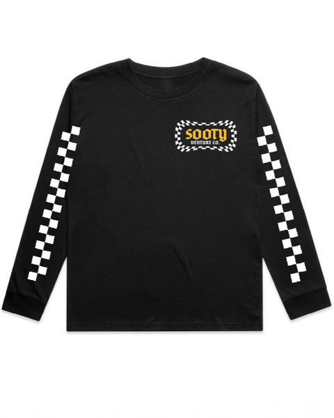 Youth Ride Free Long Sleeve Tee - Sooty Venture Co.