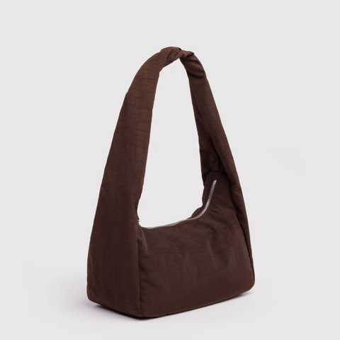 Small Nylon Meringue Bag, Coffee - BAGGU