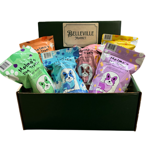 Belleville Barks Dog Treat Box