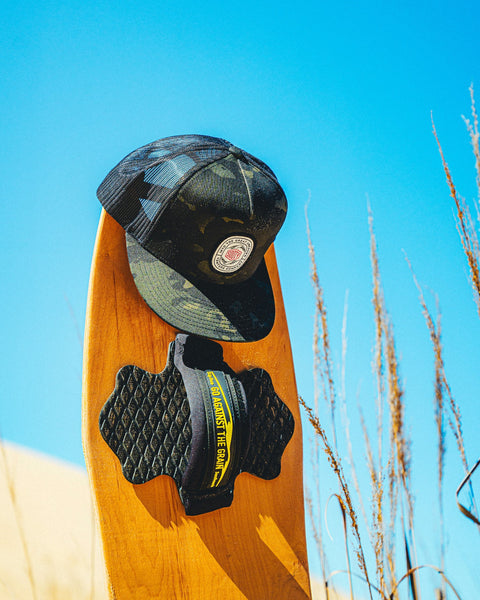 Destination Unknown Patch Hat, Cammo - Sooty Venture Co.