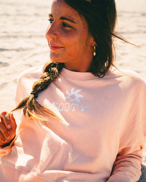Land And Sea Crop Crew Sweatshirt - Sooty Venture Co.