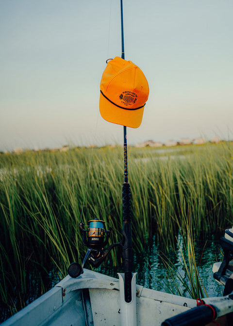 Outbound Unstructured Snapback Hat Yellow - Sooty Venture Co.