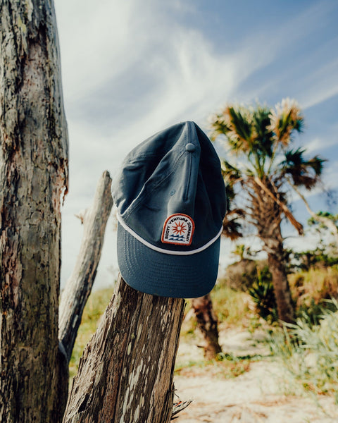 Shoreline Patch Snap Back Hat - Sooty Venture Co.
