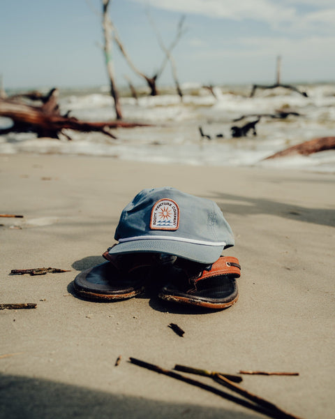 Shoreline Patch Snap Back Hat - Sooty Venture Co.