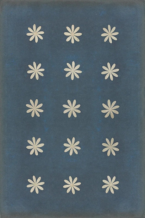 Pattern 48 "Kibbutz" Vinyl Floorcloth - Spicher & Co.