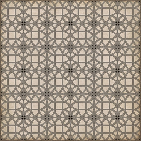 Williamsburg Lamerie Lattice "Joseph Ward" Vinyl Floorcloth - Spicher & Co.