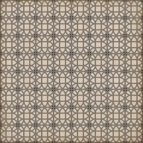 Williamsburg Lamerie Lattice "Joseph Ward" Vinyl Floorcloth - Spicher & Co.