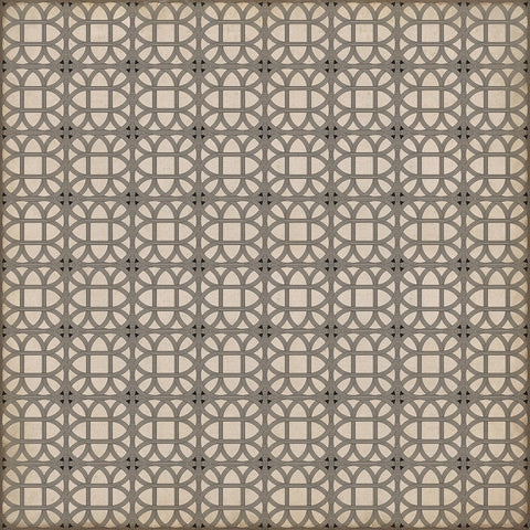 Williamsburg Lamerie Lattice "Joseph Ward" Vinyl Floorcloth - Spicher & Co.