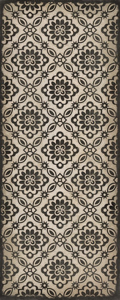 Williamsburg Bookbinder "Davis" Vinyl Floorcloth - Spicher & Co.