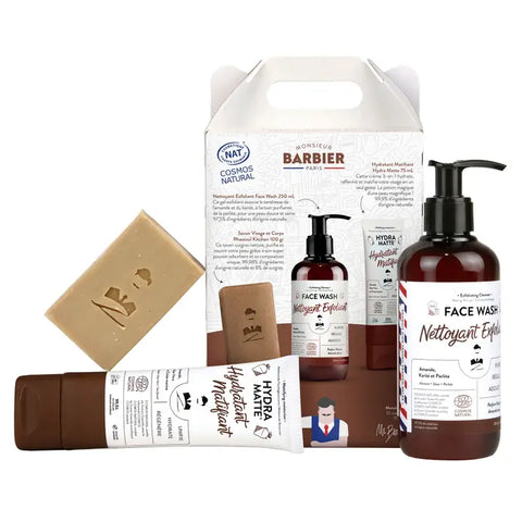 The Happy Face Box Skincare Gift Set - Monsieur BARBIER