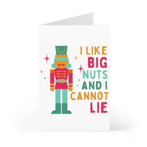 I Like Big Nuts And I Cannot Lie Greeting Card - R Is For Robo