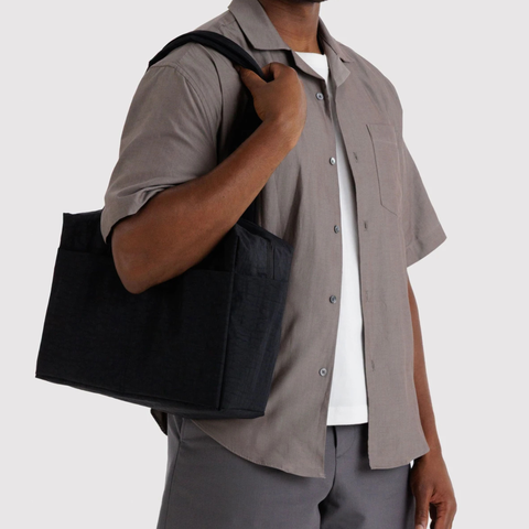 Everyday Cloud Bag, Black - BAGGU