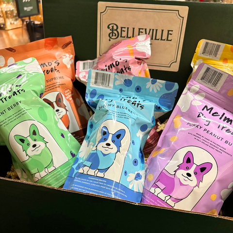 Belleville Barks Dog Treat Box