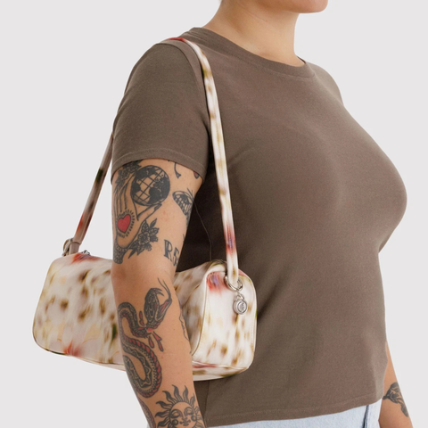 Nylon Loaf Bag, Abstract Floral - BAGGU