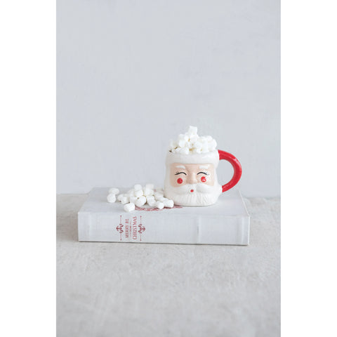 Retro Style Santa Mug