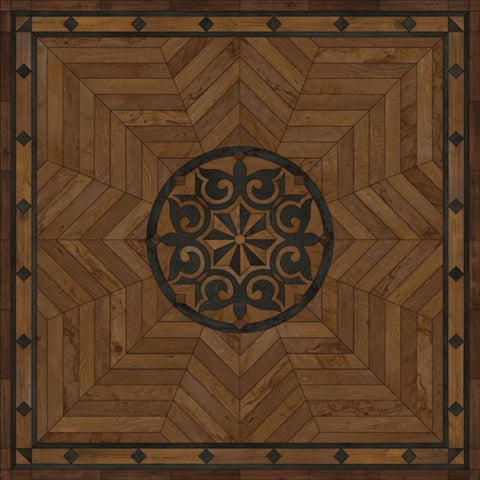 Artisanry - Caledonian - Eye of the Workman VInyl Floorcloth - Spicher & Co.