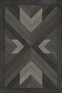 Norwegian Wood Bohemia "After Dark" Vinyl Floorcloth - Spicher & Co.