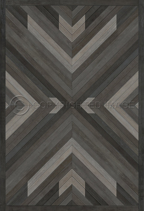 Norwegian Wood Bohemia "After Dark" Vinyl Floorcloth - Spicher & Co.