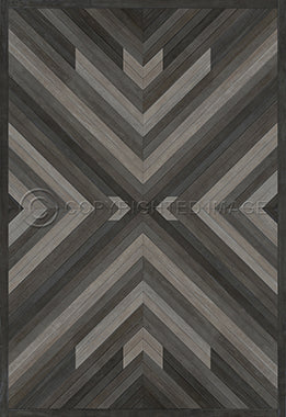 Norwegian Wood Bohemia "After Dark" Vinyl Floorcloth - Spicher & Co.