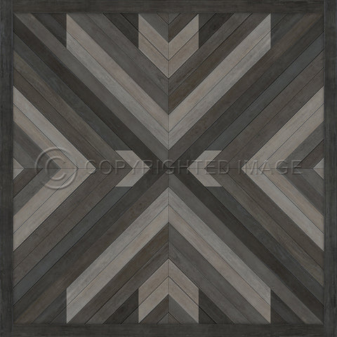 Norwegian Wood Bohemia "After Dark" Vinyl Floorcloth - Spicher & Co.