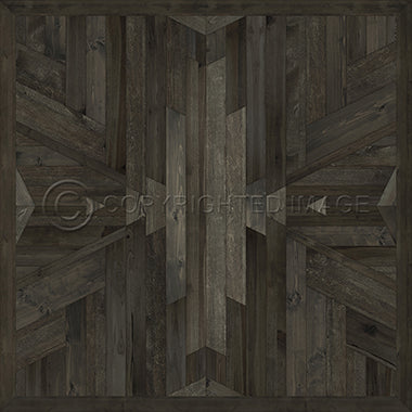 Norwegian Wood Native "Black Hawk" Vinyl Floorcloth - Spicher & Co.