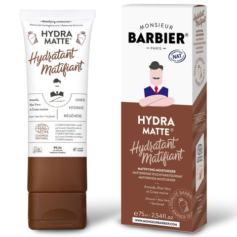 Hydra Matte Mattifying Moisturizer - Monsieur BARBIER - 75mL