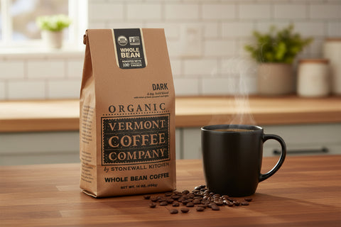 Vermont Coffee Company Dark Whole Bean Coffee - Stonewall Kitchen