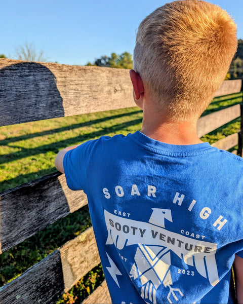 Youth Soar High Tee - Sooty Venture Co.
