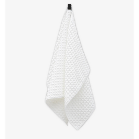 Geometry Waffle Hand Towel - Cloud