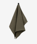Geometry Waffle Hand Towel - Forest