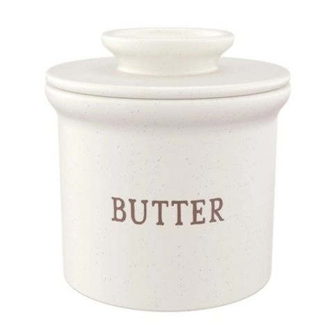 French Butter Keeper, Oatmeal